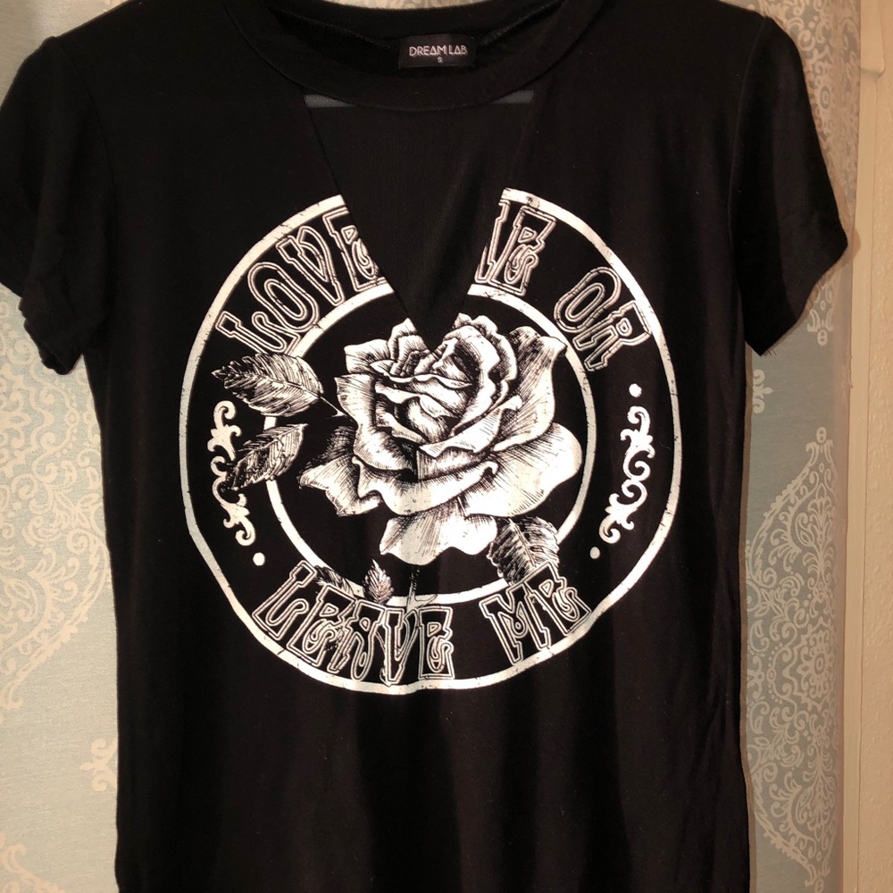 Black shirt